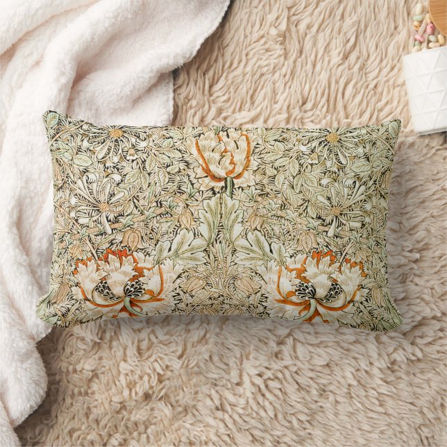 William * Morris Vintage Victorian Honeysuckle| Lumbarkudde (Filt)