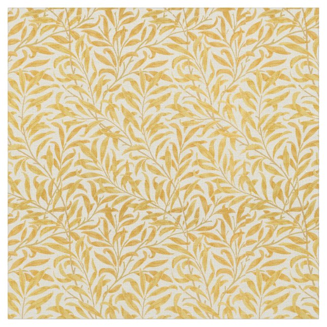 William Morris Vintage Willow Bough Mönster Tyg (Närbild)