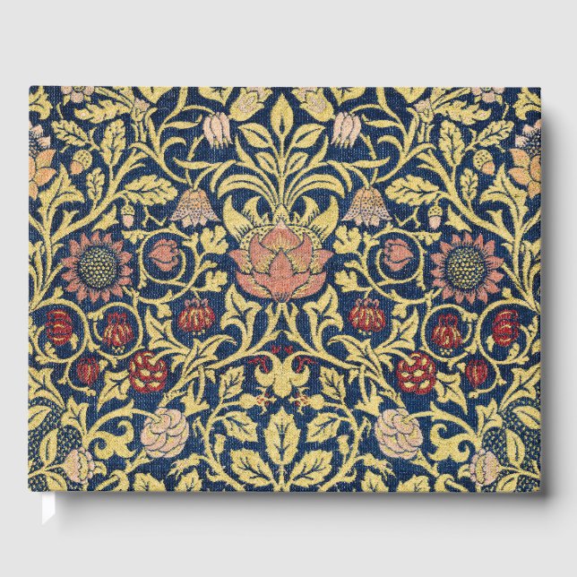 William Morris Violet och Columbine Art Gästböcker (Framsida)