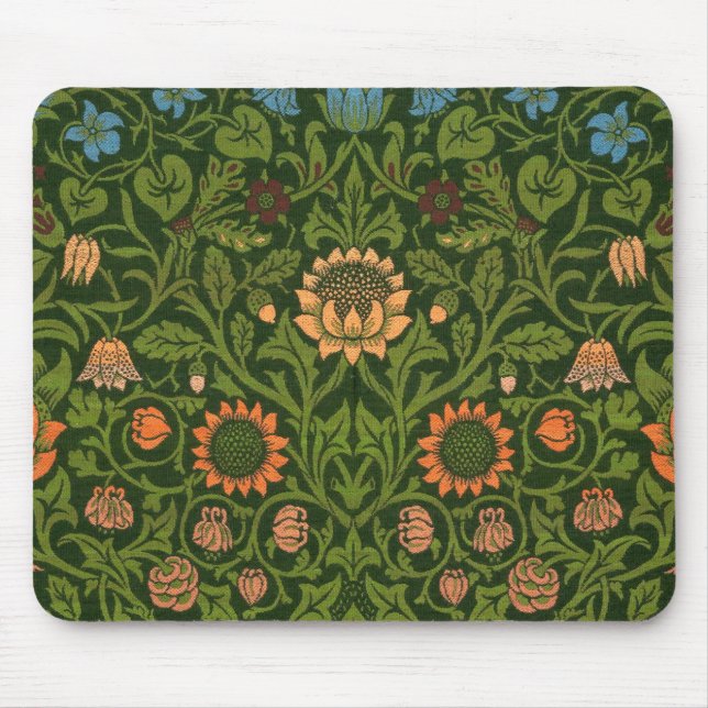 William Morris Violet och Columbine Art Matta Musmatta (Framsidan)