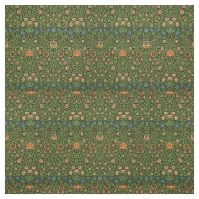 William Morris Violet och Columbine Art Matta Tyg (Provkarta)