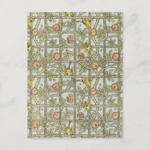 William Morris Vykort