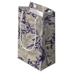 William Morris Wallblommas blommigt Blue Damask