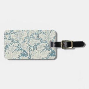 William Morris Wallblommas blommigt Blue Damask Bagagebricka