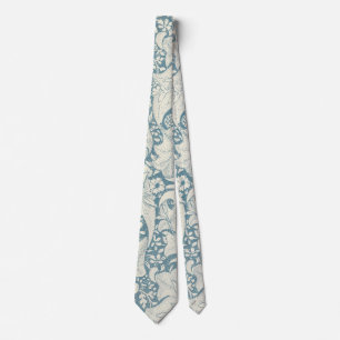 William Morris Wallblommas blommigt Blue Damask Slips