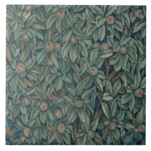 William Morris Walnut Foliage Tapestry Kakelplatta