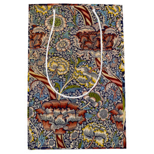 William Morris Wandle engelsk blomsterdamastdesign
