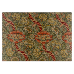 William Morris Wandle English Blommigt Damask Desi