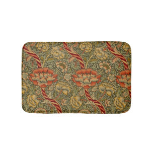William Morris Wandle English Blommigt Damask Desi Badrumsmatta