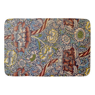 William Morris Wandle English Blommigt Damask Desi Badrumsmatta