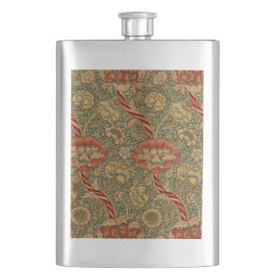 William Morris Wandle English Blommigt Damask Desi Fickplunta