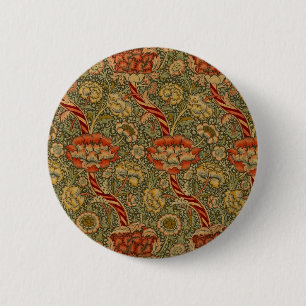 William Morris Wandle English Blommigt Damask Desi Knapp