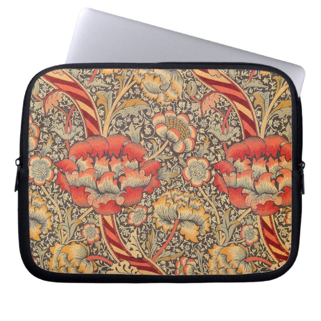 William Morris Wandle för Chintzdesign Laptop Sleeve (Framsidan)