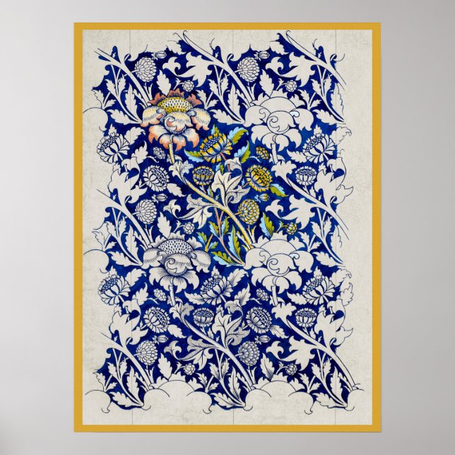 William Morris Watercolor Poster (Framsidan)