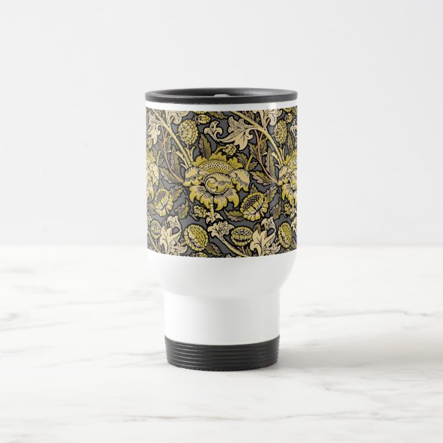 William Morris Wey Blommig Konst Handarbete Tapet Resemugg (Center)