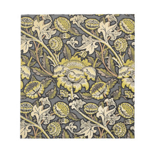 William Morris Wey Blommig Konst Handverk Tapet Anteckningsblock