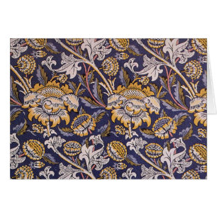 William Morris Wey Blommig Konst Handverk Tapet Hälsningskort