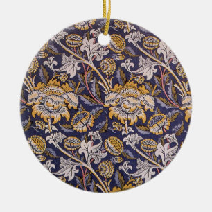 William Morris Wey Blommig Konst Handverk Tapet Julgransprydnad Keramik
