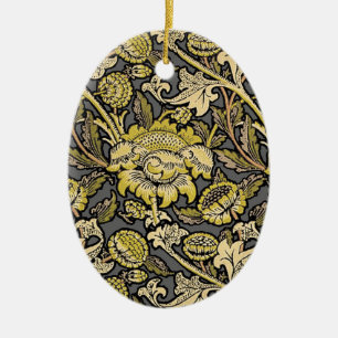 William Morris Wey Blommig Konst Handverk Tapet Julgransprydnad Keramik