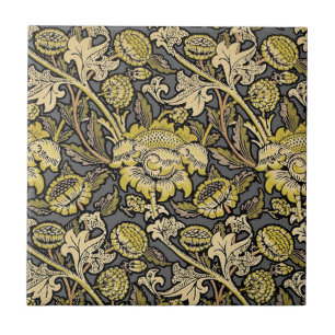 William Morris Wey Blommig Konst Handverk Tapet Kakelplatta