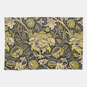 William Morris Wey Blommig Konst Handverk Tapet Kökshandduk