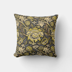 William Morris Wey Blommig Konst Handverk Tapet Kudde