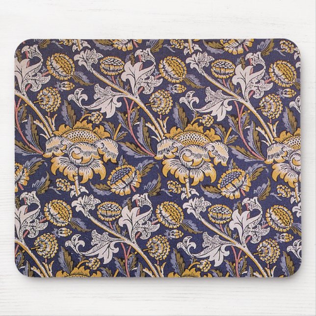 William Morris Wey Blommig Konst Handverk Tapet Musmatta (Framsidan)
