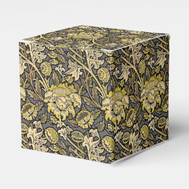 William Morris Wey Blommig Konst Handverk Tapet Presentaskar (Framsidan Sidan)