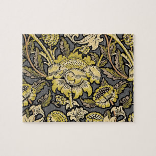 William Morris Wey Blommig Konst Handverk Tapet Pussel