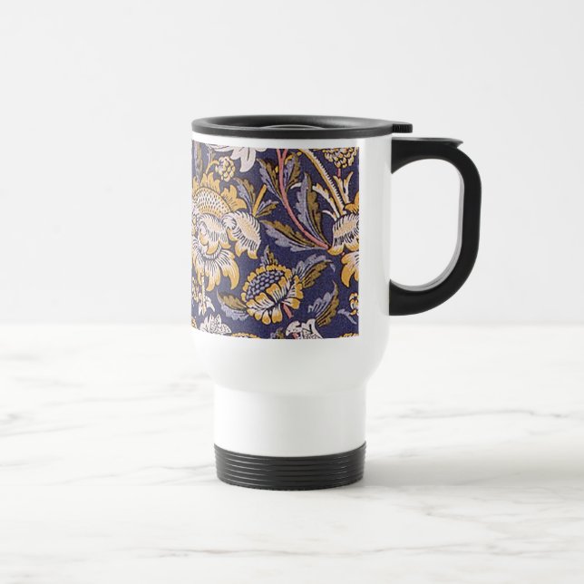 William Morris Wey Blommig Konst Handverk Tapet Resemugg (Höger)