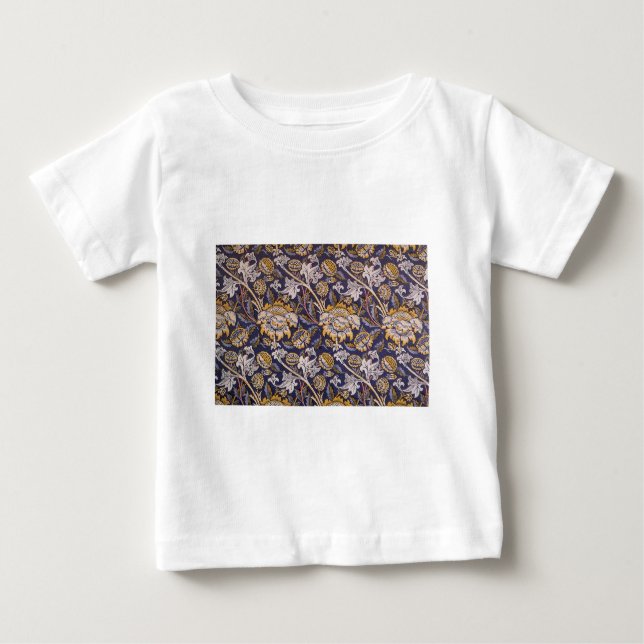 William Morris Wey Blommig Konst Handverk Tapet Tee (Framsida)