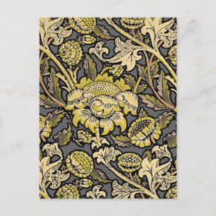 William Morris Wey Blommig Konst Handverk Tapet Vykort