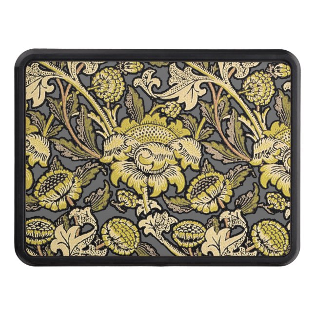 William Morris Wey Blommigt Tapet Dragkroksskydd (Framsidan)