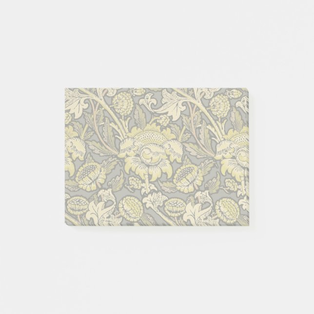 William Morris Wey Blommigt Tapet Post-it Block (Framsida)