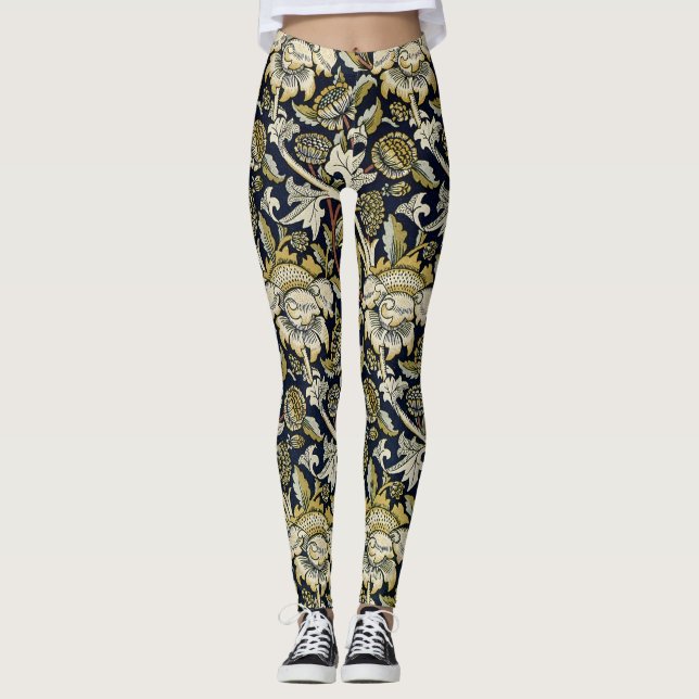 William Morris "Wey Chintz" Leggings (Framsida)