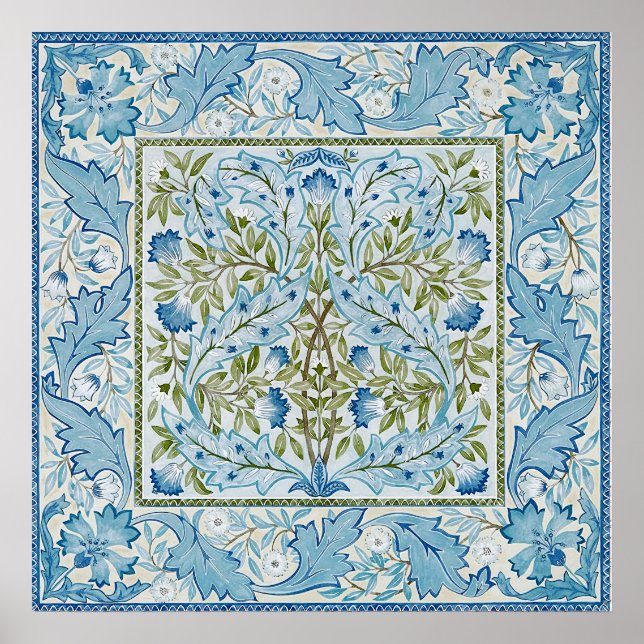 William Morris Wilhelmina Poster (Framsidan)