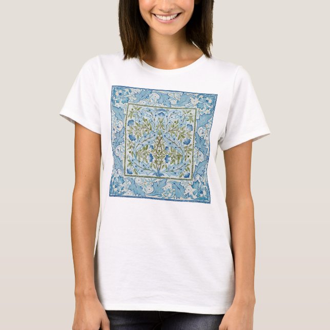William Morris & Wilhelmina Stil Prints T Shirt (Framsida)