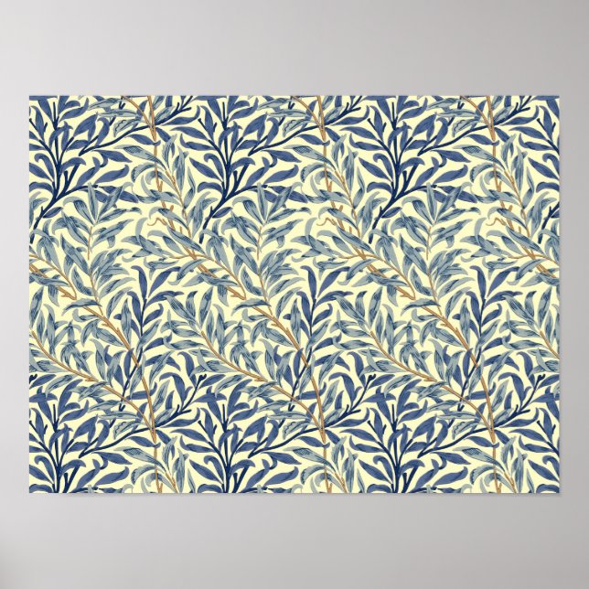William Morris "Willow Bough" 4 Poster (Framsidan)