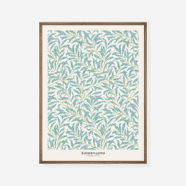 William Morris Willow Bough Art Exhibition Skriv u Poster