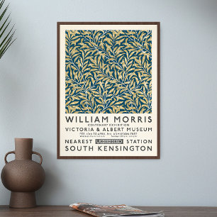 William Morris Willow Bough Art Exhibition Skriv u Poster