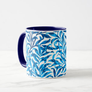 William Morris Willow Bough, Cobalt Blue & White Mugg