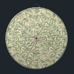 William Morris Willow Bough Garden Flower Classic Darttavla<br><div class="desc">Denna typ av piksten bygger på William Morris klassiska ursprungliga teckning (1887) (1834-1896) för sin linje Victorian English tapet. En fantastisk rik foliedesign.</div>