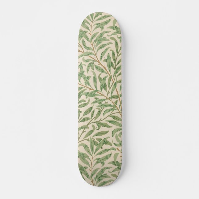 William Morris Willow Bough Garden Flower Classic Mini Skateboard Bräda 18,5 Cm (Framsida)
