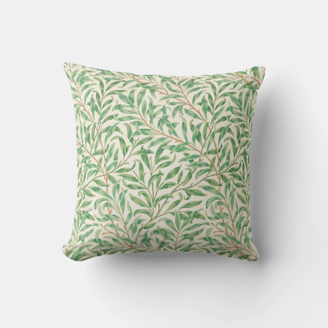 William Morris. Willow Bough. Kudde (Framsida)