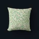 William Morris. Willow Bough. Vintage greenery Kudde<br><div class="desc">William Morris "Willow Bough" dekorativ kudde. Greenery foliage mönster.</div>