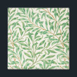 William Morris. Willow Bough. Vintage greenery Magnet<br><div class="desc">William Morris "Willow Bough" magnet. Greenery foliage mönster.</div>