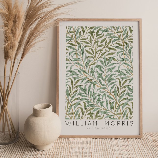 William Morris Willow Bough Wall Art Skriv ut Poster (Skapare uppladdad)