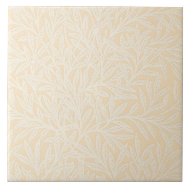 William Morris Willow Flower Classic Kakelplatta (Framsidan)