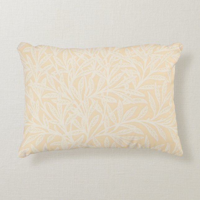 William Morris Willow Flower Classic Prydnadskudde (Framsidan)