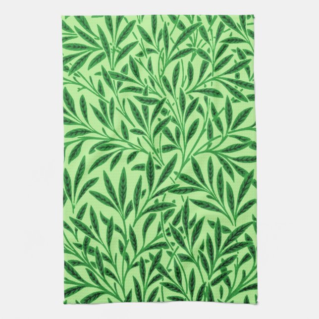 William Morris Willow Mönster, Light Jade Grönt Kökshandduk (Vertikal)
